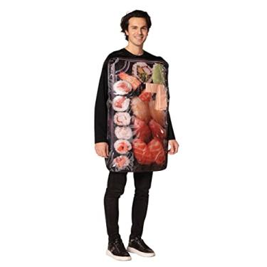 Imagem de Sushi Tray Takeout Food Halloween Costume, Adult One Size