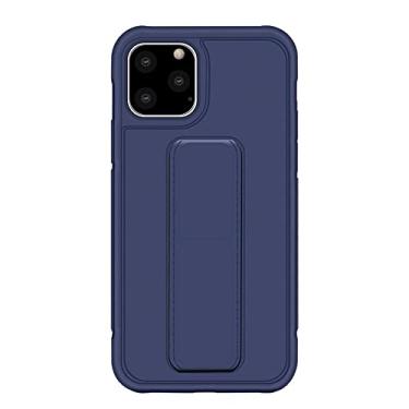 Imagem de Estojo de alça de pulso de luxo para Samsung Galaxy S20FE Note 20 Ultra S10 S20 Note 10 Plus S10E A51 A71 A11 Suporte magnético Capa Magnética, Marinho, Para S10