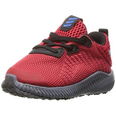 Imagem de adidas Kids' Alphabounce Sneaker, Scarlet/Satellite/Black, 4 M US Toddler