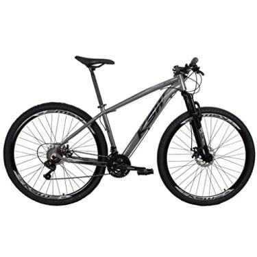 Imagem de Bicicleta aro 29 KSW Câmbios Shimano 24V Freio Hidraulico (GRAFITE+PRETO, 15)