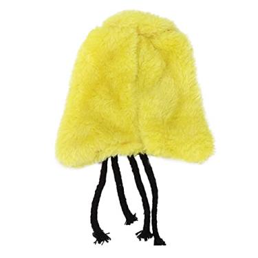 Imagem de Parrot Cozy Corner Warm Plush Fleece Bird Cobertor Ninho de Aconchego Ninho de Dormir Gaiola de Pássaros Pendurada Cama Casa para Periquito Calopsita (P Amarelo)