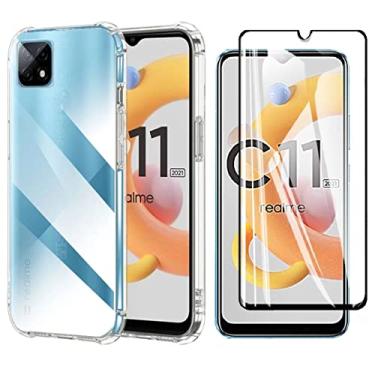 Imagem de Capa Capinha Anti Impacto + Película 3d Compatível Com Realme C11 (2021) - Phone Palace