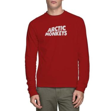 Imagem de Camiseta Arctic Monkeys Manga Longa - Tritop Camisetas