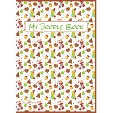 Imagem de My Doodle Book Christmas Candy - Caderno grosso, caderno de exercícios escolares, caderno de desenho, bloco de desenho, livro de colorir, planejador de balas: formato A4 53 x 75 ... esboçar, escrever, desenhar, colorir)