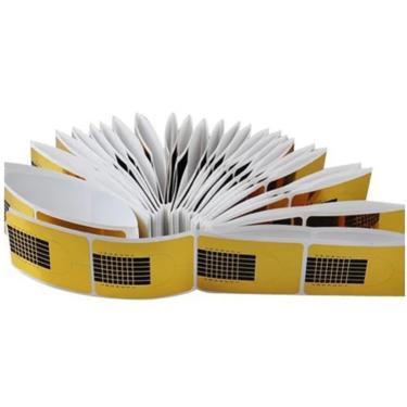 Imagem de Molde de Adesivo de papel para Alongamento de unha