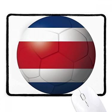 Imagem de Mousepad com bandeira nacional da Costa Rica e borda costurada para jogos