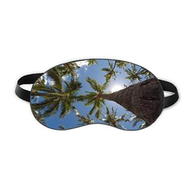 Imagem de Trees Sunshine Blue Sky Sleep Eye Shield Soft Night Vlindfold Shade Cover