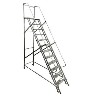 Imagem de Escada Plataforma Em Alumínio 3,00M Com 11 Degraus Escaleve