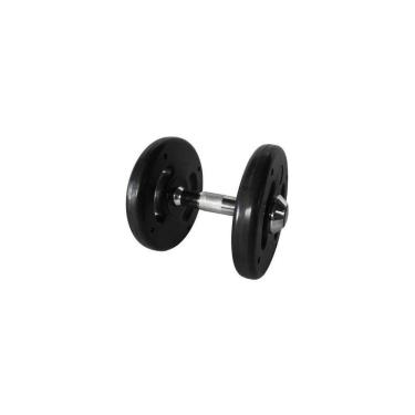 Imagem de Dumbell Injetado com Pegada Cromada 12kg