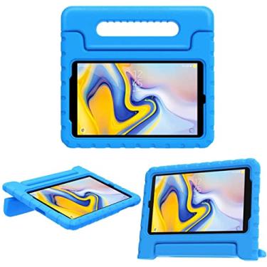 Imagem de Capa Infantil Maleta Compatível Para Samsung Galaxy Tab A 8.0'' T330 T331 T335 AZUL. EVA, Emborrachada, Leve