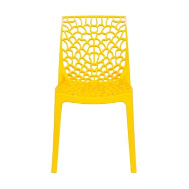 Imagem de Cadeira Gruvyer Estrutura em Polipropileno Fratini - Amarelo