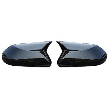 Imagem de Tampa do espelho retrovisor da porta lateral do carro ABS Fibra de carbono, para Toyota Camry 2018-2022