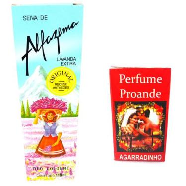 Imagem de Colonia Seiva De Alfazema E Perfume Proande Agarradinho Kit - Phebo