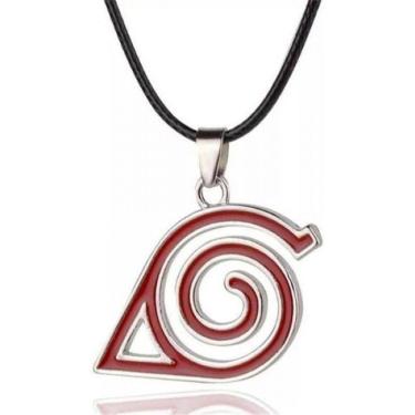 Imagem de Colar Cosplay Anime Naruto Uzumaki Vermelho