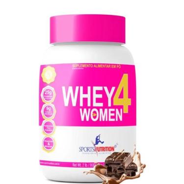 Imagem de Whey 4 Women Com Colágeno Sabor Chocolate 908G  Sports Nutrition