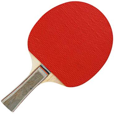 Imagem de AX Esportes Raquete Tênis De Mesa Convoy Cabo Clássico , Vermelho/Preto