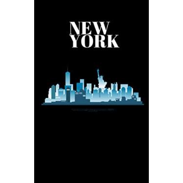 Imagem de NEW YORK Notebook with Lined interior Size 5x8 - 100 pages Mate Cover: USA Trip is one of the entire Urban series created by NiNi Publisher