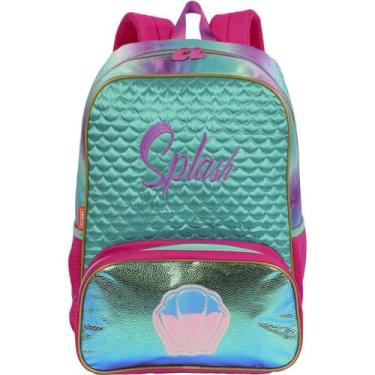 Imagem de Mochila Escolar, Infantil, Mermaid, G, Colorida, 41 cm - Sestini