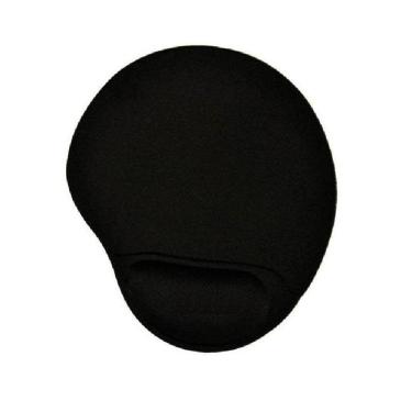 Imagem de Mouse Pad Gel Com Apoio Descanso De Pulso Medio - Preto