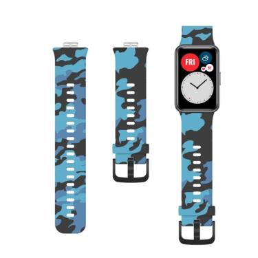 Imagem de Pulseira para Huawei Watch Fit Blue Silicone