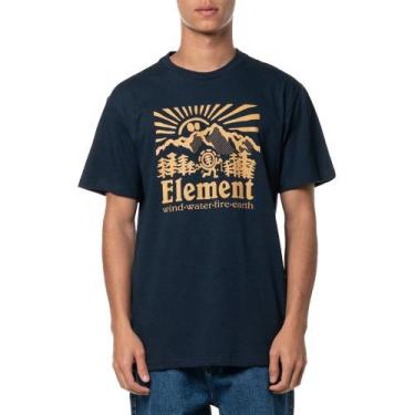 Imagem de Camiseta Element Hike Rise Marinho