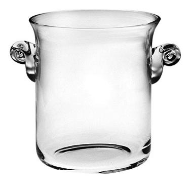 Imagem de Barski – Vidro – Balde de gelo – Vidro de 20 cm – com 2 alças – Transparente – Feito na Europa