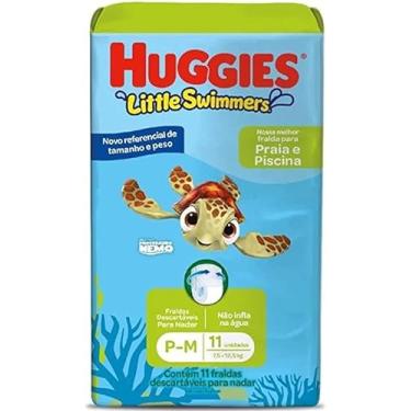 Imagem de Fralda Infantil Little Swimmers Médio, 11 Unidades, Huggies