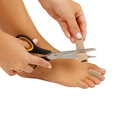 Imagem de Ortho Pauher Tubo Recortável Para Calos Skingel Com Malha Nude Médio