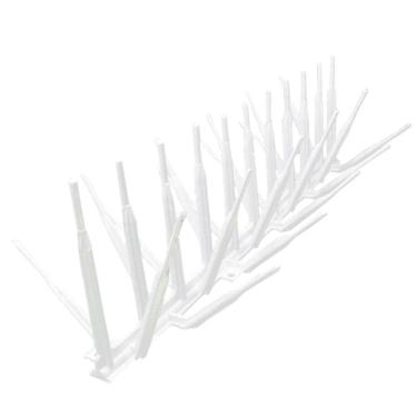 Imagem de Kit 150 espículas  inibe aves branca 50 m