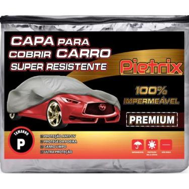 Imagem de capa protetora de carro fox fusca fiesta impermeável protege sol chuva