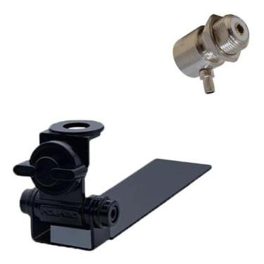 Imagem de Suporte Bi-Articulado Antena PX VHF UHF Dual Band Caminhonete + Conect