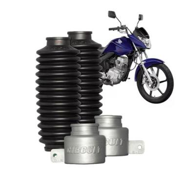 Imagem de Sanfona De Bengala Circuit 13 Dentes Preta - Honda CG 150 Titan Fan St