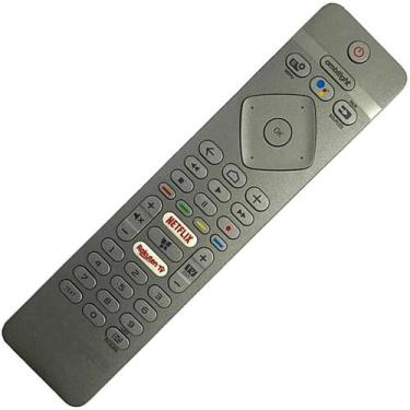 Imagem de CONTROLE REMOTO TV PHILIPS 65pus7354 50pus6554 COMPATÍVEL - MB Tech