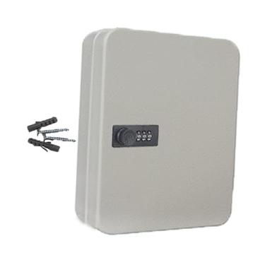 Imagem de menolana 20 Caixa de bloqueio de chave Organizador de chave Aluguel de carro Gabinete de chave Caixa de chave para executivos de hotel Vendas de imóveis, Senha Branca