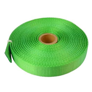 Imagem de SEPEAK Correia tubular de nylon de 2,5 cm, 20 kN/2,041 kg, alça de escalada resistente para resgate, escalada ao ar livre, combate a incêndios, equipamento, tirolesa, ancoragem, suspensão, 1 peça,