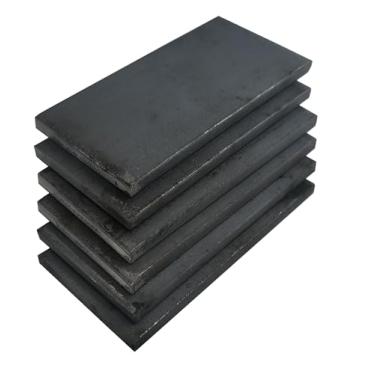 Imagem de Cupons de soldagem para prática de soldagem - 5 x 10 cm (5 x 10.2 cm) - (aço suave de 6 unidades)