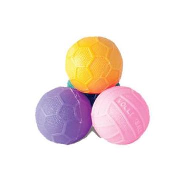 Imagem de Bola De Borracha Frizada Futebol Para Pet 12 Un - J. Pet