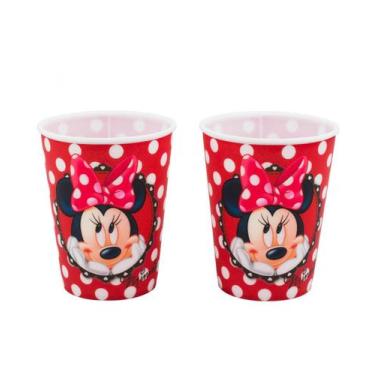 Imagem de Jg 2 Copos Plástico Minnie 400ml - Disney