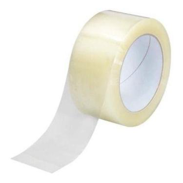 Imagem de Fita Para Empacotamento Transparente 48mm x 100m Brasfort 