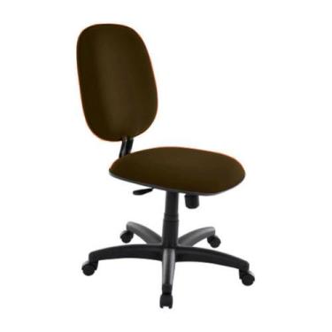 Imagem de Cadeira Diretor Giratória para Escritório Linha Uno Marrom - Design Of