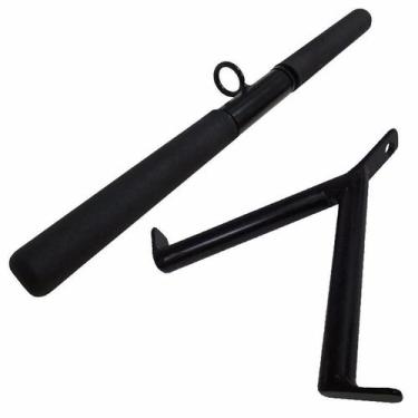 Imagem de Kit Puxadores Barra Reta Com Giro Pulley 50Cm E Puxador V - Famafit