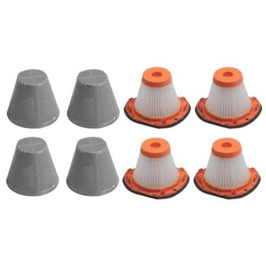 Imagem de Fette Filter - Conjunto de filtros de vácuo compatível com modelos de aspirador portátil BLACK+DECKER 20V MAX POWERCONNECT BCHV001C1, BCHV001B e CRAFTSMAN CMCVH001B Parte # BCHVF10, CMCVHF10, N900287