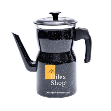 Imagem de Bule Cafeteira Café Chá Leite  Alumínio Bico Grande 1900 Ml - DA ALUMI