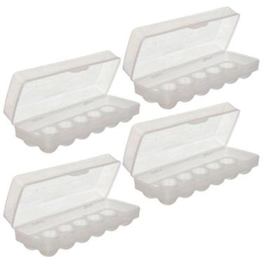 Imagem de 4 Potes Porta Ovos Para 12 Unidades Sanremo Organizador
