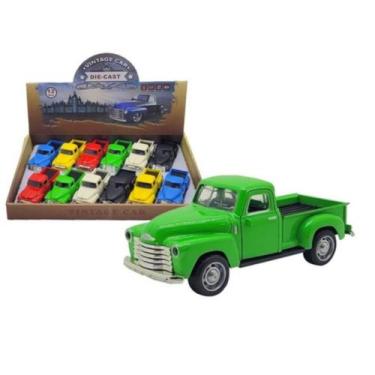 Imagem de Carrinho Caminhonete de Metal Vintage A Fricção - MSB PRESENTES
