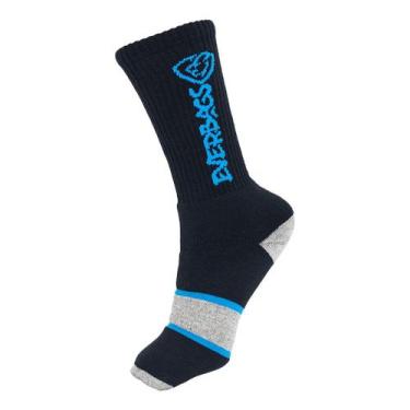 Imagem de Meia Cano Alto Longo Divertida Soquete Térmica Grossa Invisível Algodã