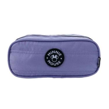 Imagem de Estojo Duplo Lilás Minnie Mouse Juvenil com Matelassê Xeryus - Xeryus 