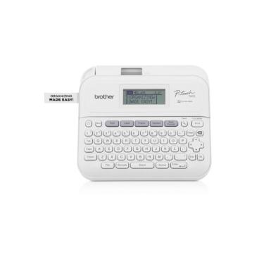 Imagem de Rotulador Brother Eletronico e Portatil com Cortador Manual  - PTD410