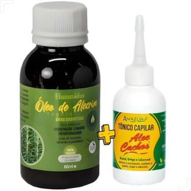 Imagem de kit Óleo de Alecrim Hummidus 60ml + Tônico de crescimento