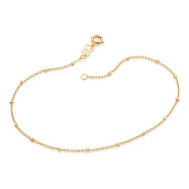 Imagem de Tornozeleira  Pepitas . Med. 25 Cm. Rommanel 551385, Branco, 25